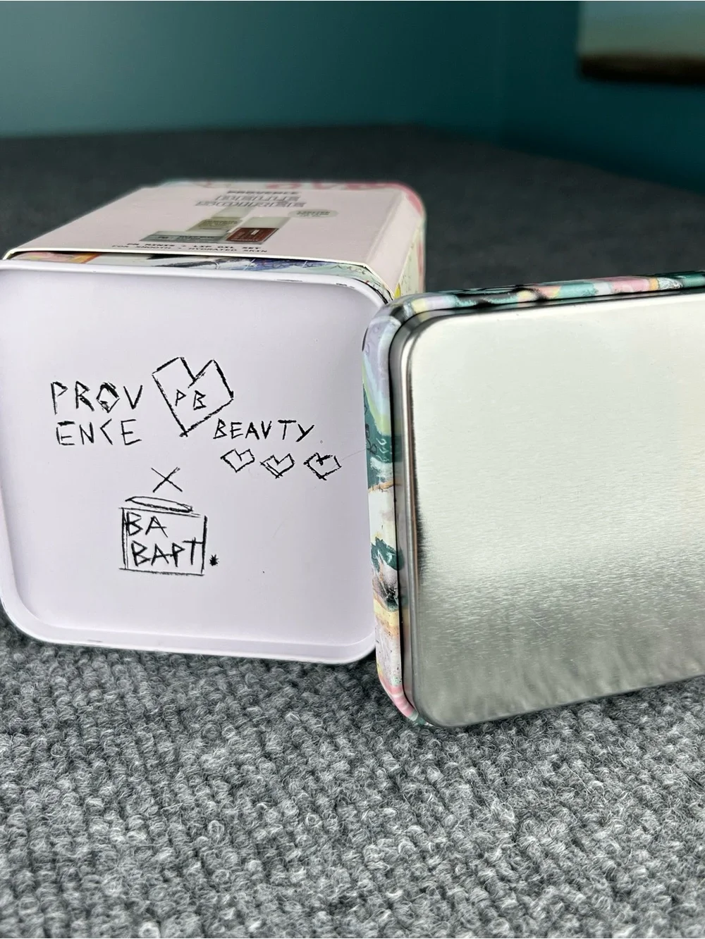 Provence Beauty Skincare Bundle Graffiti Tin ~ Lip Oil Moisturizer Serum TRAVEL